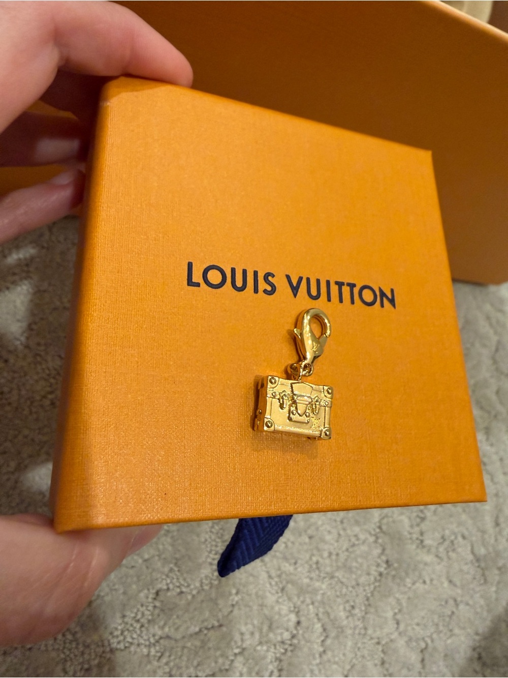 Louis Vuitton Petite Malle LV Charm (trunk)